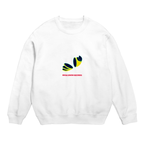 NEON LEMON RECORDS® オフィシャル Crew Neck Sweatshirt