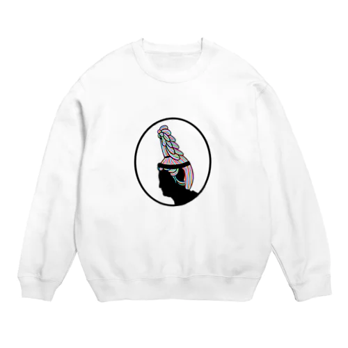 おしゃれ菩薩ヘアー Crew Neck Sweatshirt