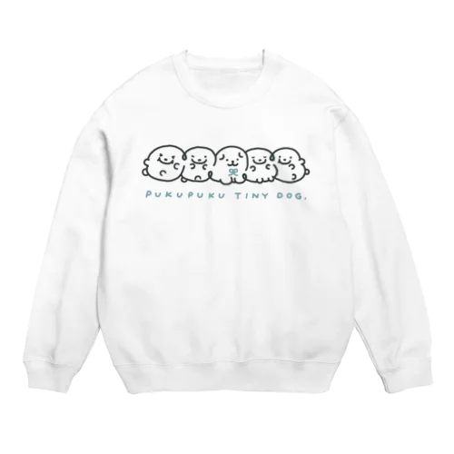 プクプク・タイニードッグ Crew Neck Sweatshirt