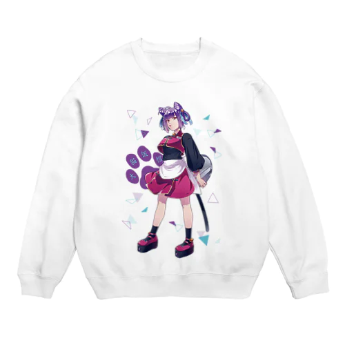 MAOちゃん Crew Neck Sweatshirt