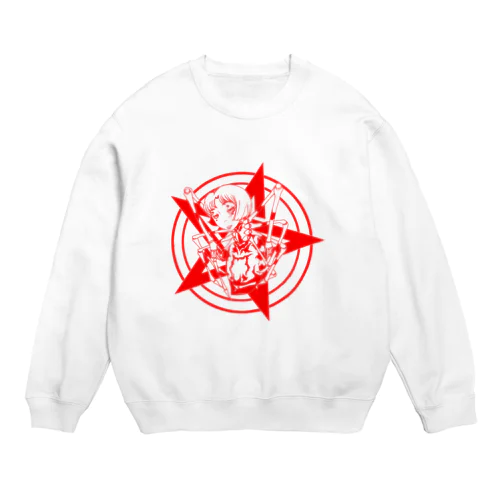 幽玄女郎蜘蛛 Crew Neck Sweatshirt