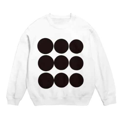 ふぞろいなdot Crew Neck Sweatshirt