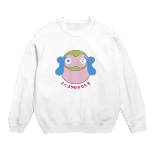 さくらかがみももち Crew Neck Sweatshirt