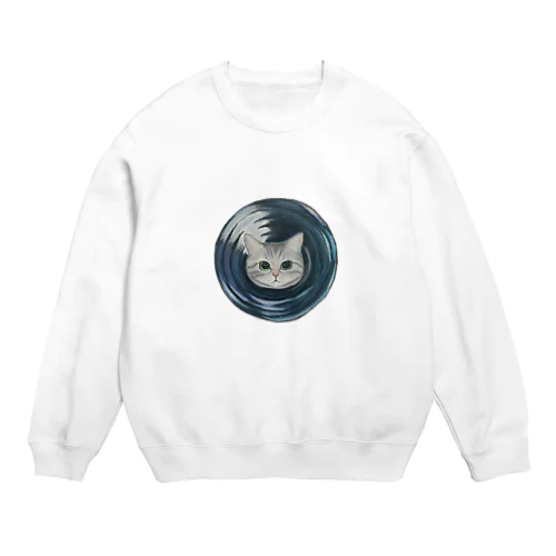 にゅるとんにゃん Crew Neck Sweatshirt