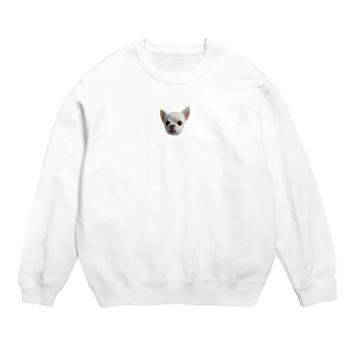 チワワのとっぴーくん Crew Neck Sweatshirt