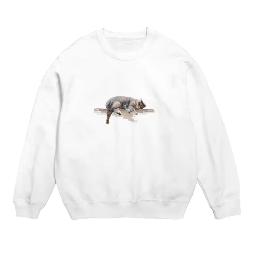 足投げ出しネモちゃん2 Crew Neck Sweatshirt