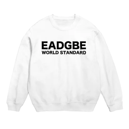 EADGBE スタンダードチューニングスウェット Crew Neck Sweatshirt