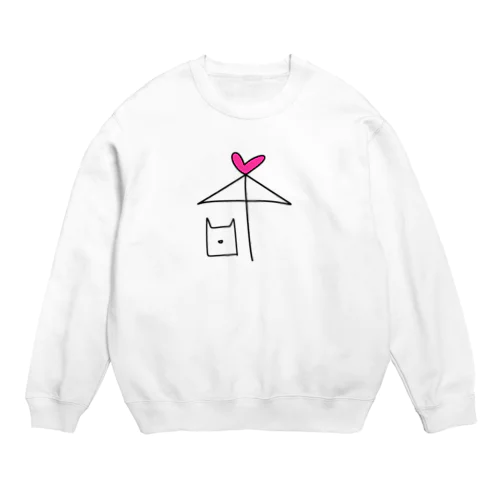 空いてますよ Crew Neck Sweatshirt