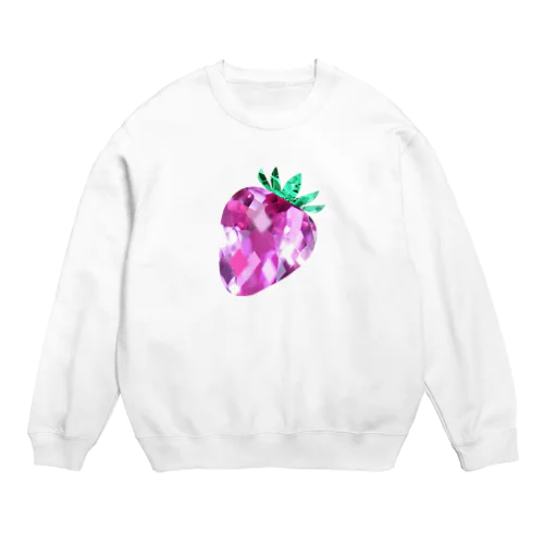 苺の宝石 Crew Neck Sweatshirt