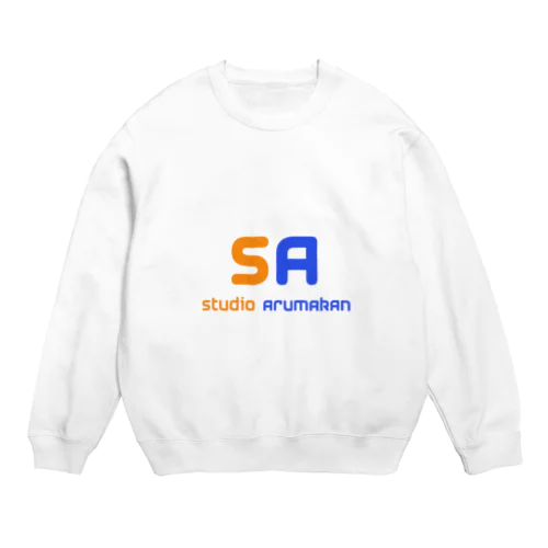 studio　arumakan ガススタンド Crew Neck Sweatshirt