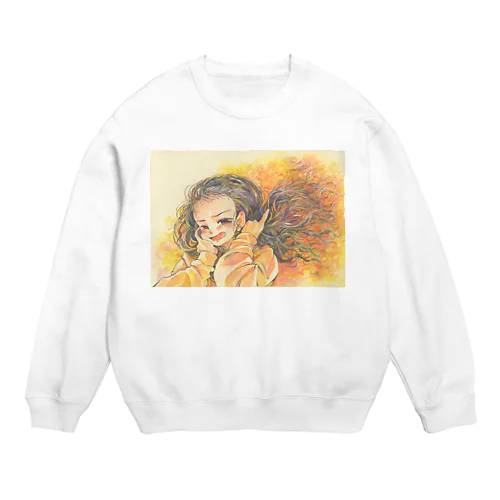 なびく Crew Neck Sweatshirt