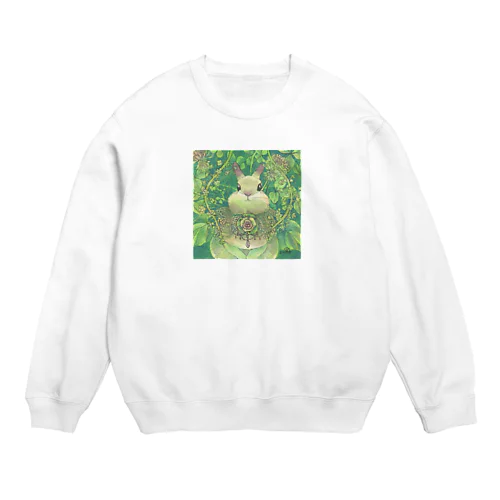 いっぱいの Crew Neck Sweatshirt