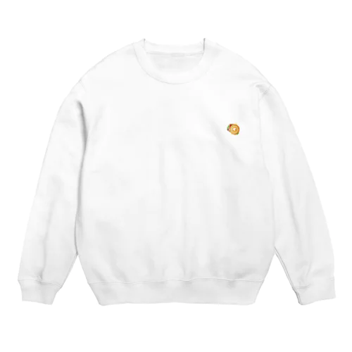 ベーグル（ワンポイント） Crew Neck Sweatshirt