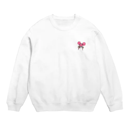 pinkちゃん Crew Neck Sweatshirt