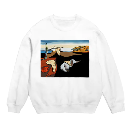 ダリ。ナンへの固執 Crew Neck Sweatshirt