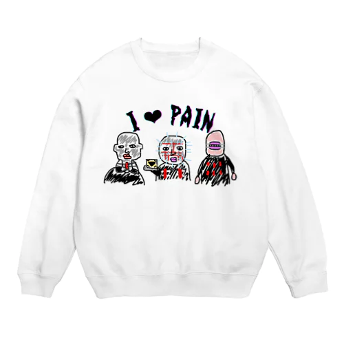 広フレフレンズ 〜痛みが好きっぽい人々〜 Crew Neck Sweatshirt