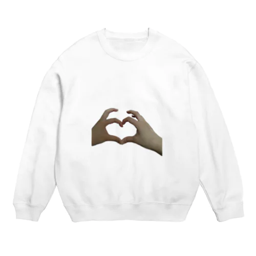 僕のおてて Crew Neck Sweatshirt