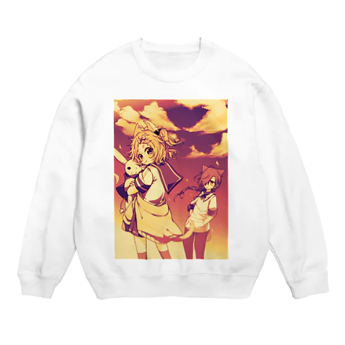 あおぞらの下で。 Crew Neck Sweatshirt