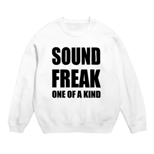 one of a kind black Crew Neck Sweatshirt