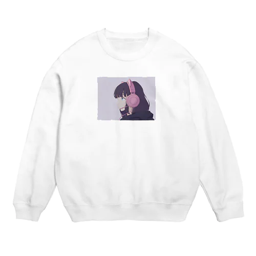 game girl Crew Neck Sweatshirt