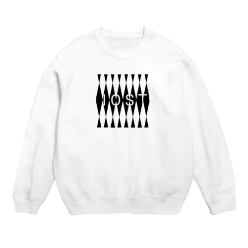 IOSTバーサスデザイン(白黒シリーズ) Crew Neck Sweatshirt