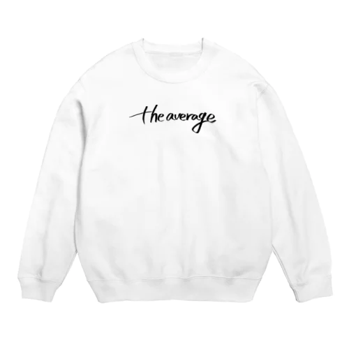 the average ロゴ Crew Neck Sweatshirt