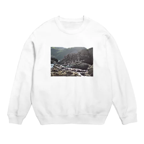 babumi テクスチャ-1 Crew Neck Sweatshirt