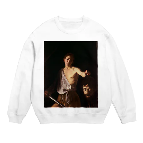 ゴリアテの頭を持つダヴィデ / David with the Head of Goliath Crew Neck Sweatshirt