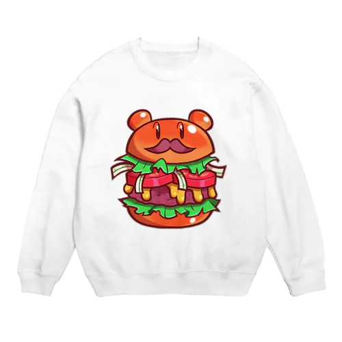 A Beard Bear Burger スウェット