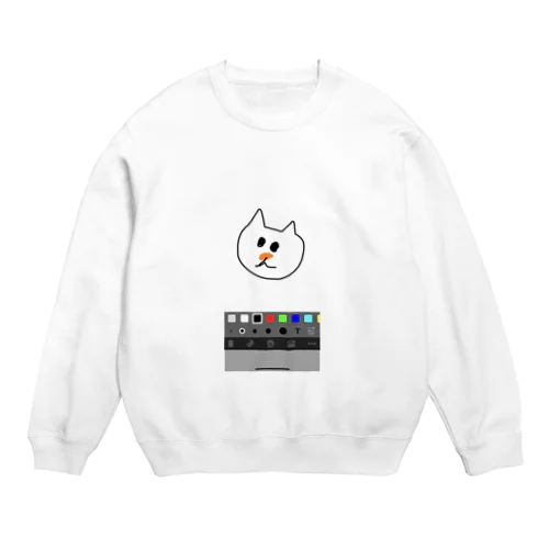 ピーカンナッツ Crew Neck Sweatshirt