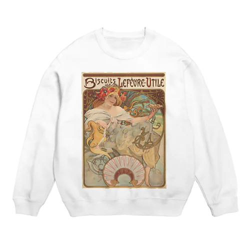 ルフェーヴル=ユティル・ビスケット / Biscuits Lefèvre-Utile Crew Neck Sweatshirt