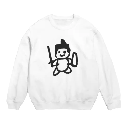 ただのゆうしゃ Crew Neck Sweatshirt