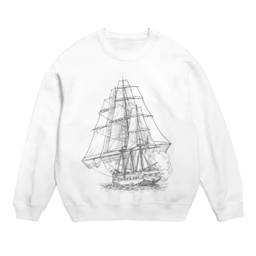 帆船 Crew Neck Sweatshirt