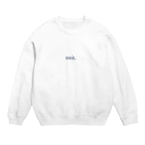 nuit. Crew Neck Sweatshirt