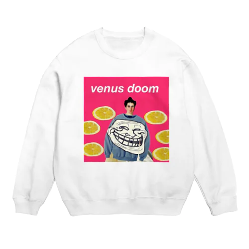 🌙 venus  doom 🌙 Crew Neck Sweatshirt