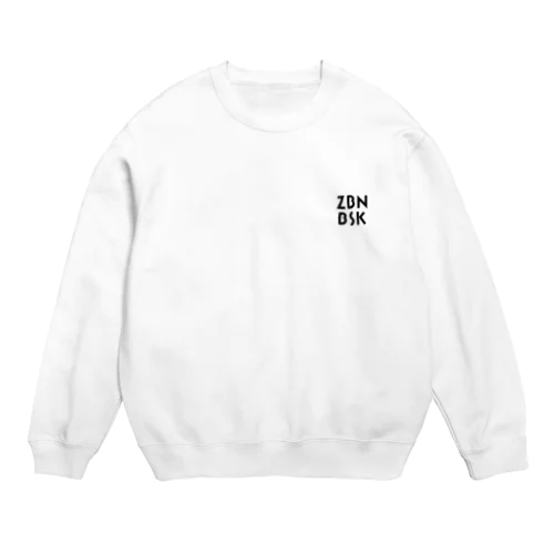 ZBNBSKワンポイントロゴ Crew Neck Sweatshirt