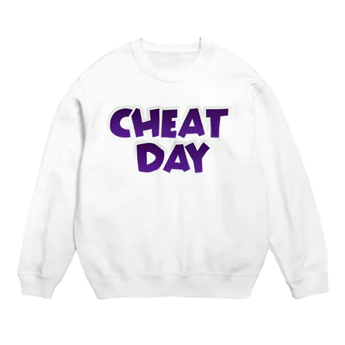 CHEAT DAY Crew Neck Sweatshirt