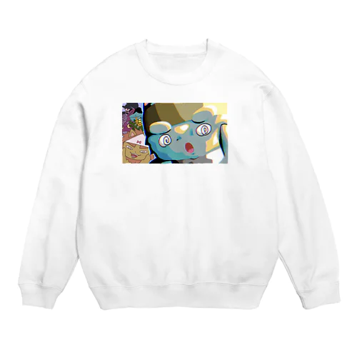 キラキラやぼうのあにまるず！ Crew Neck Sweatshirt