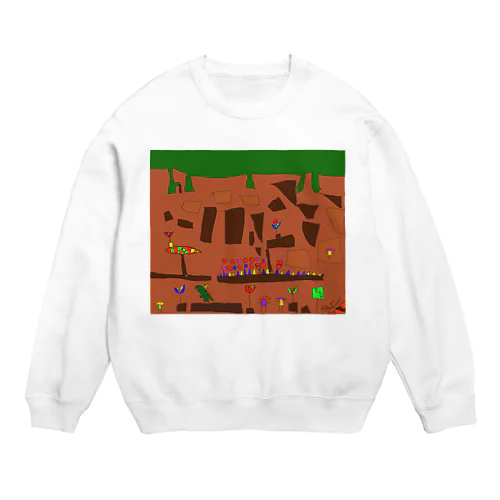 ゲーム中 Crew Neck Sweatshirt