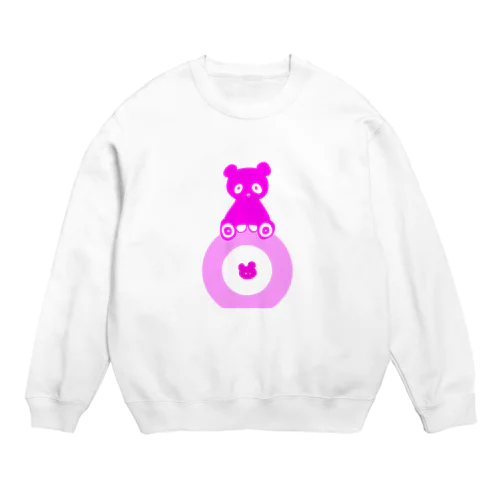 ヒメノ熊猫ฅ^ơωơ^ฅ♡ Crew Neck Sweatshirt