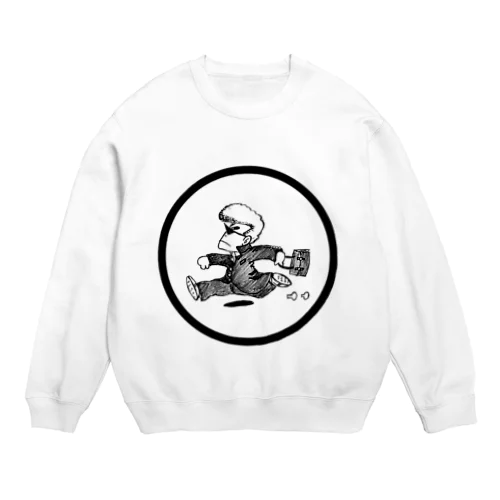 元ヤンじじいが描いたヤンキー1 Crew Neck Sweatshirt