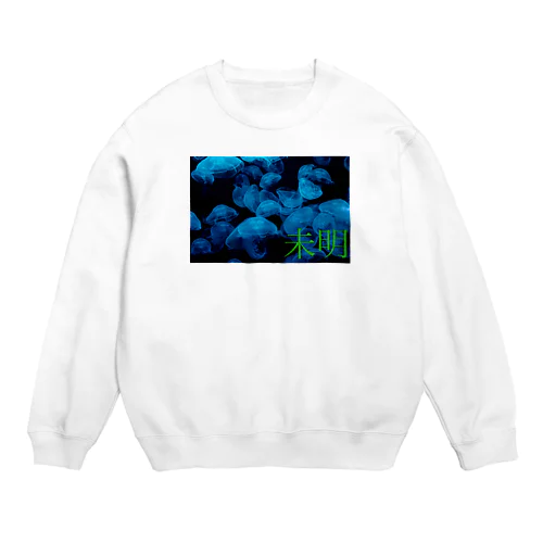 未明×海月 Crew Neck Sweatshirt