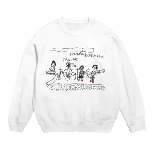 FALSETTOS IN KOREA Crew Neck Sweatshirt