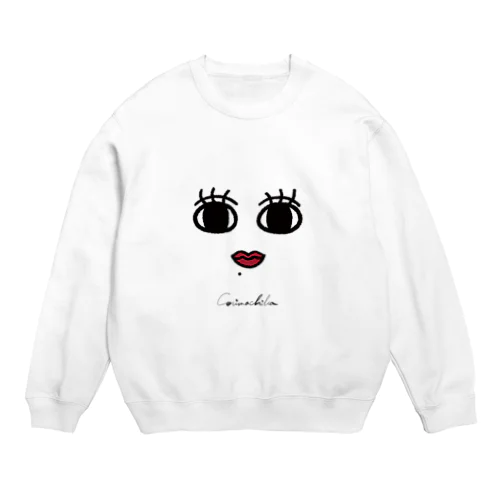 コリマチカのロゴキャラクター Crew Neck Sweatshirt