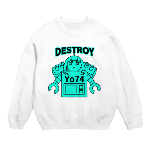 DESTROYER Yo74 Crew Neck Sweatshirt