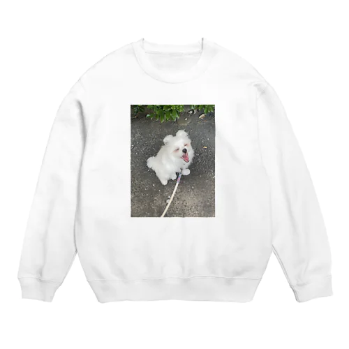 マフィロン　あくび Crew Neck Sweatshirt