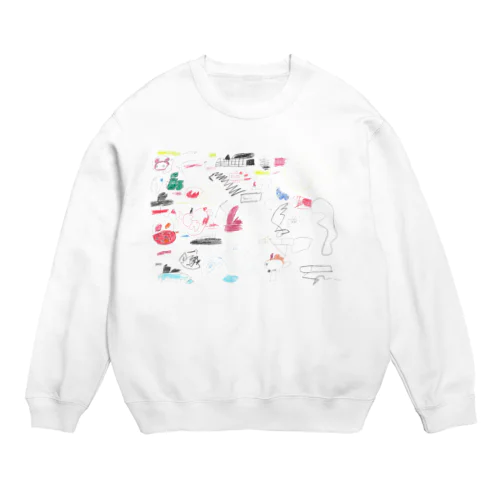 宇宙(作:A.Y) Crew Neck Sweatshirt