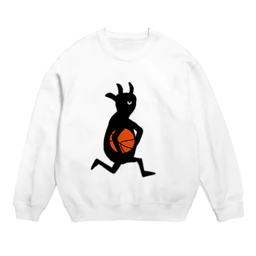 basket monster Crew Neck Sweatshirt