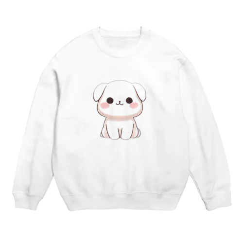 ほっこりわんちゃん Crew Neck Sweatshirt