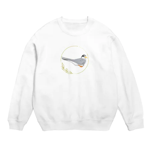 コアジサシさん Crew Neck Sweatshirt